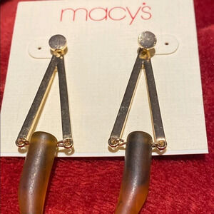 MACY'S Unique statement  Earrings